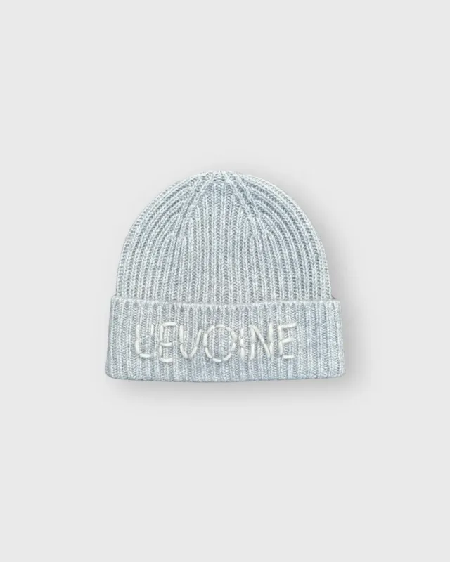 L'Evoine alpakahue 100% uld noir varm