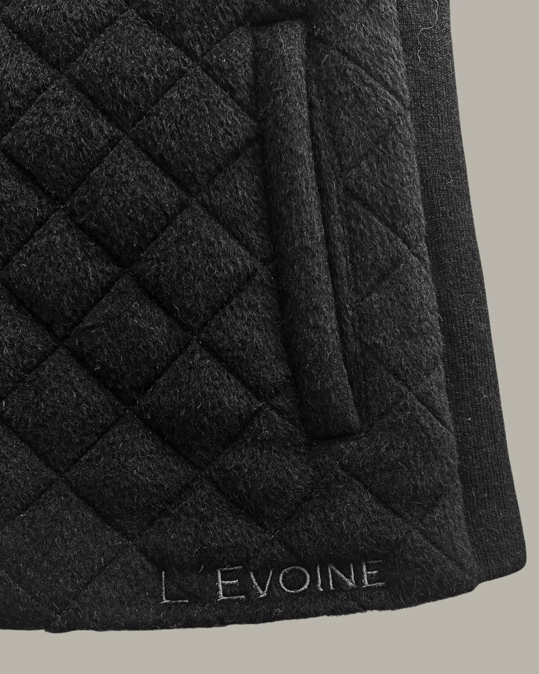 L'Evoine Reitweste ridevest alpaka S-XL varm
