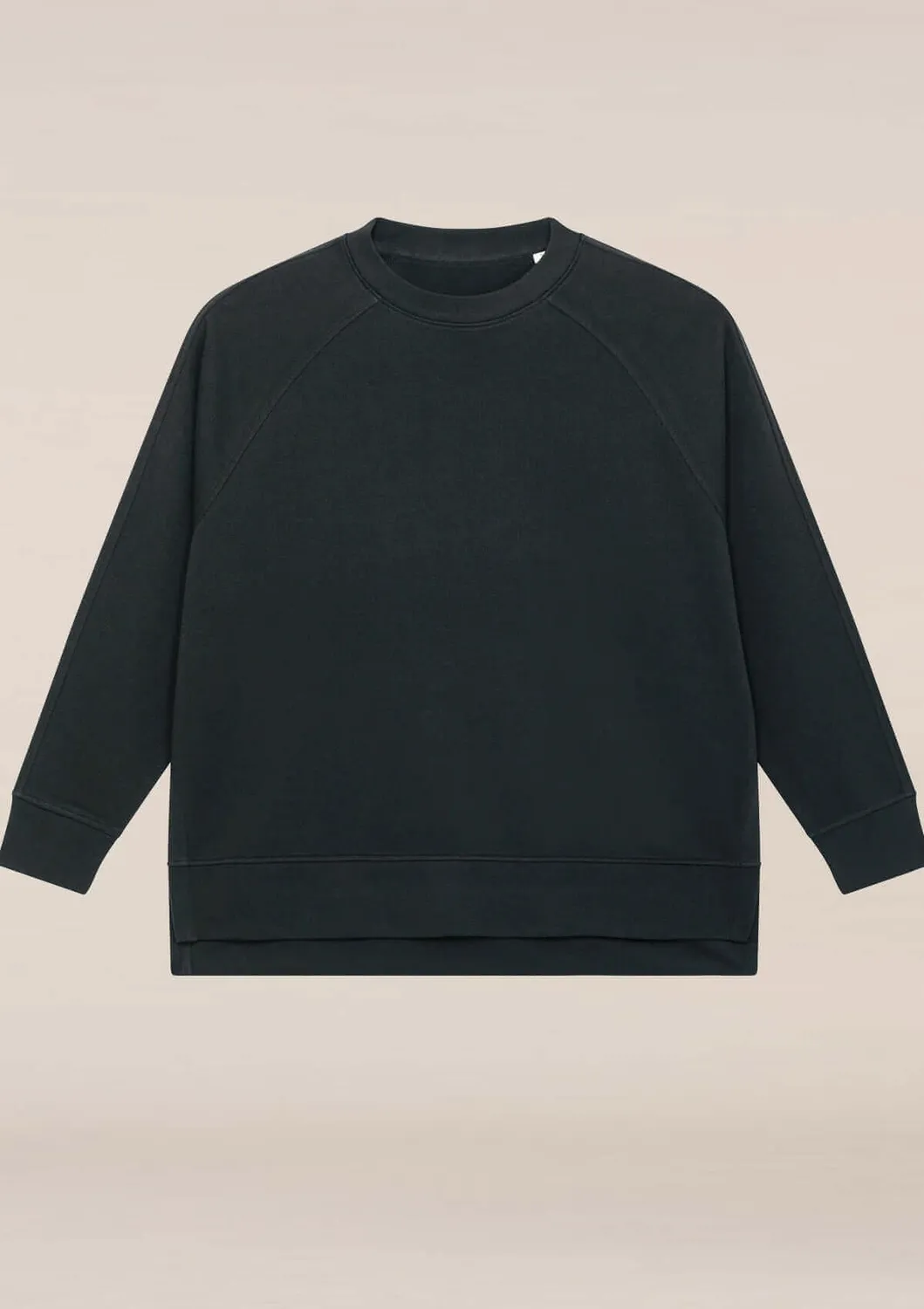 LOPE Leisure Sweatshirt oversize sweatshirt sort økologisk