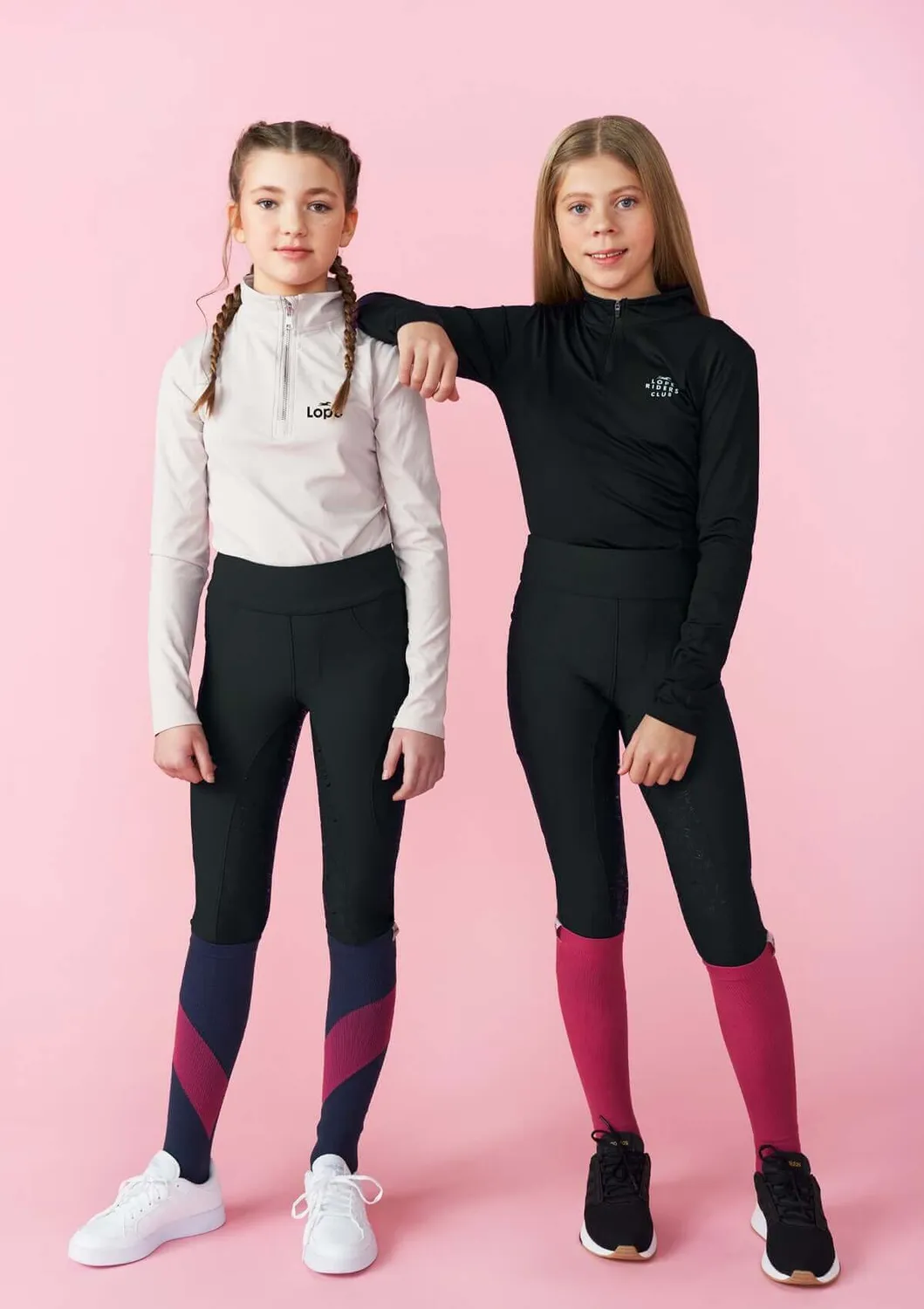 LOPE Equestrian sportssokker royalblå 36-42