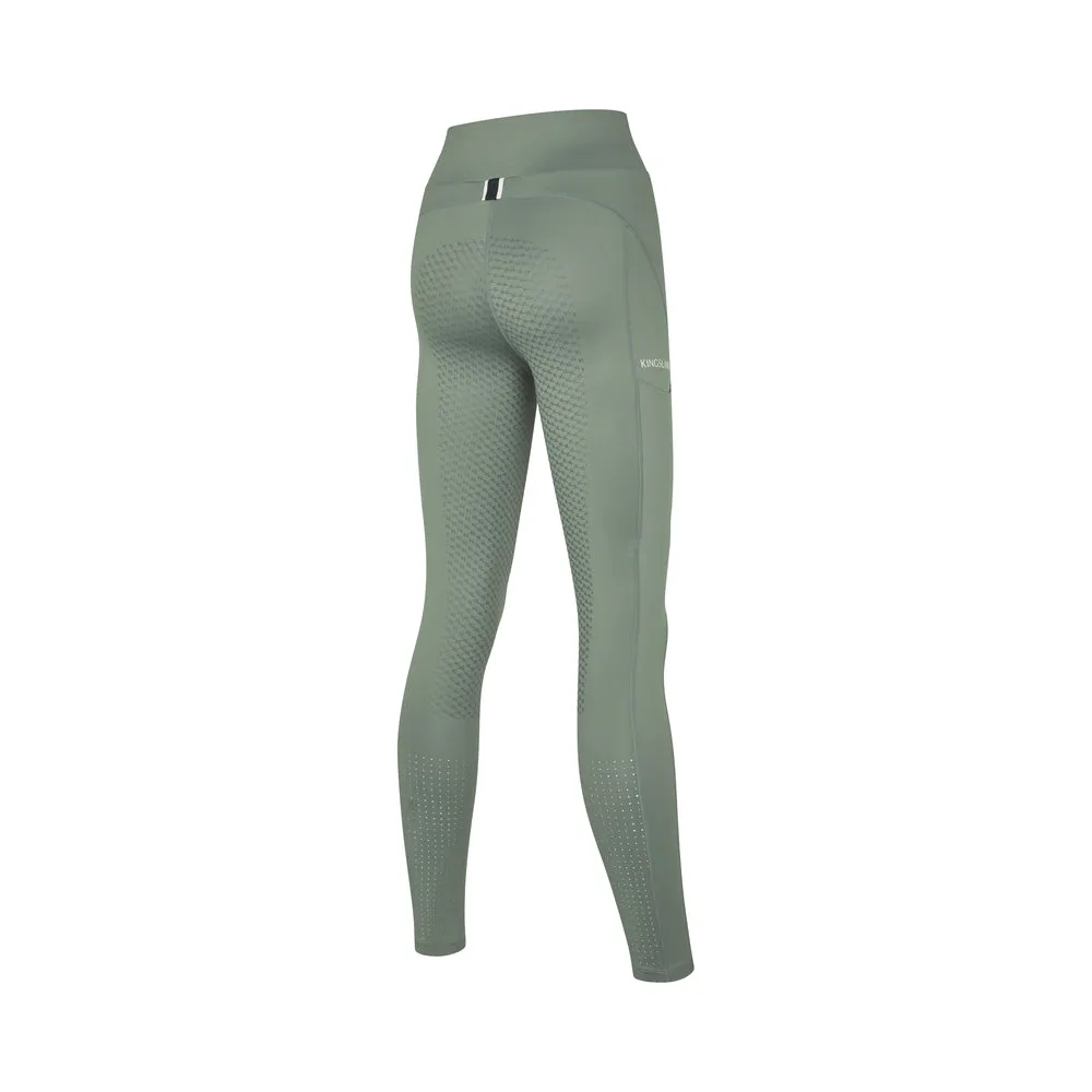 Kingsland KLLindsey F-Tec rideleggings green agave grip