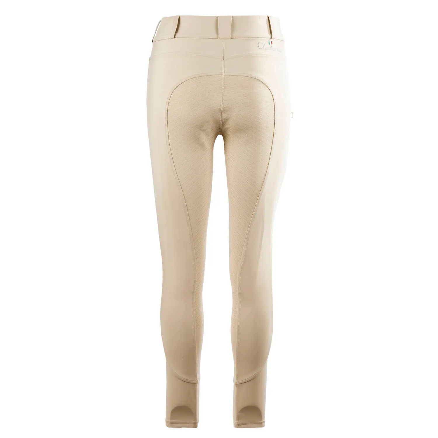C2E Paddington ridebukser beige dame fullgrip sandshell