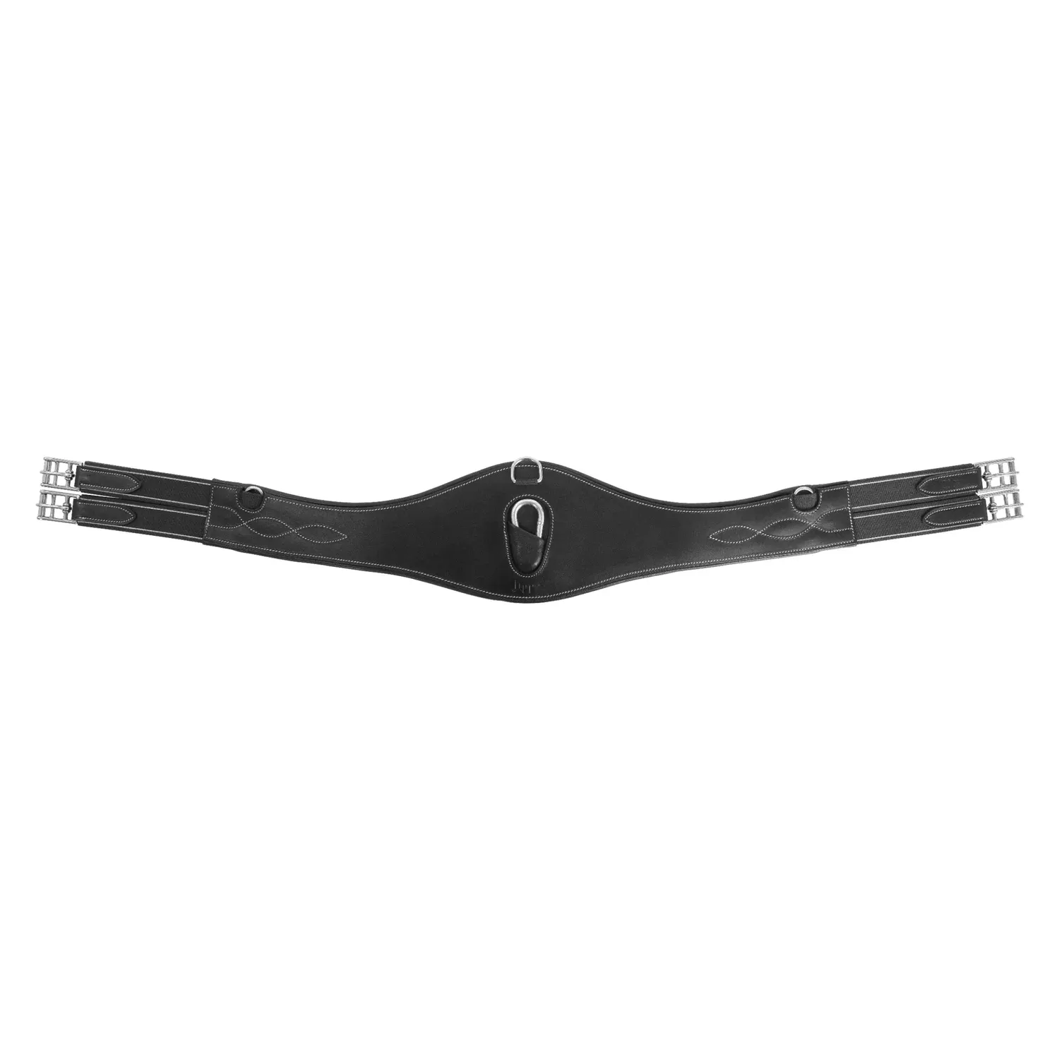 Källquist Lippo Selected sadelgjord sort 125 cm læder