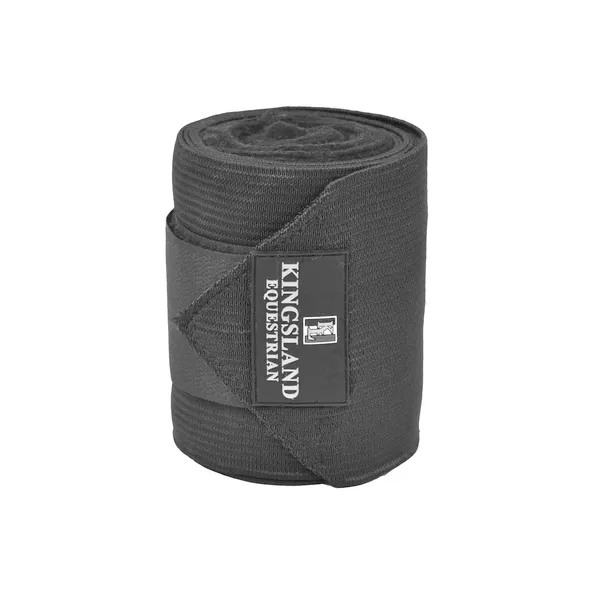Kingsland Classic bandager 2-pak hvid elastik