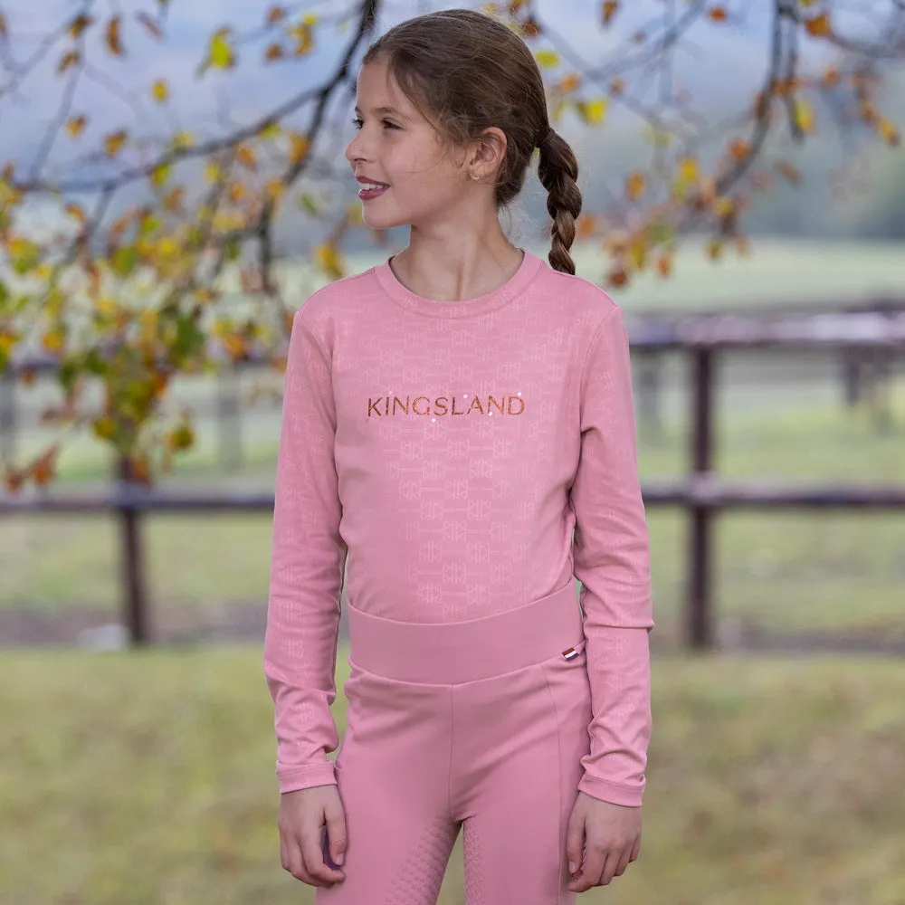 Kingsland KLAlma træningsshirt Lilas junior