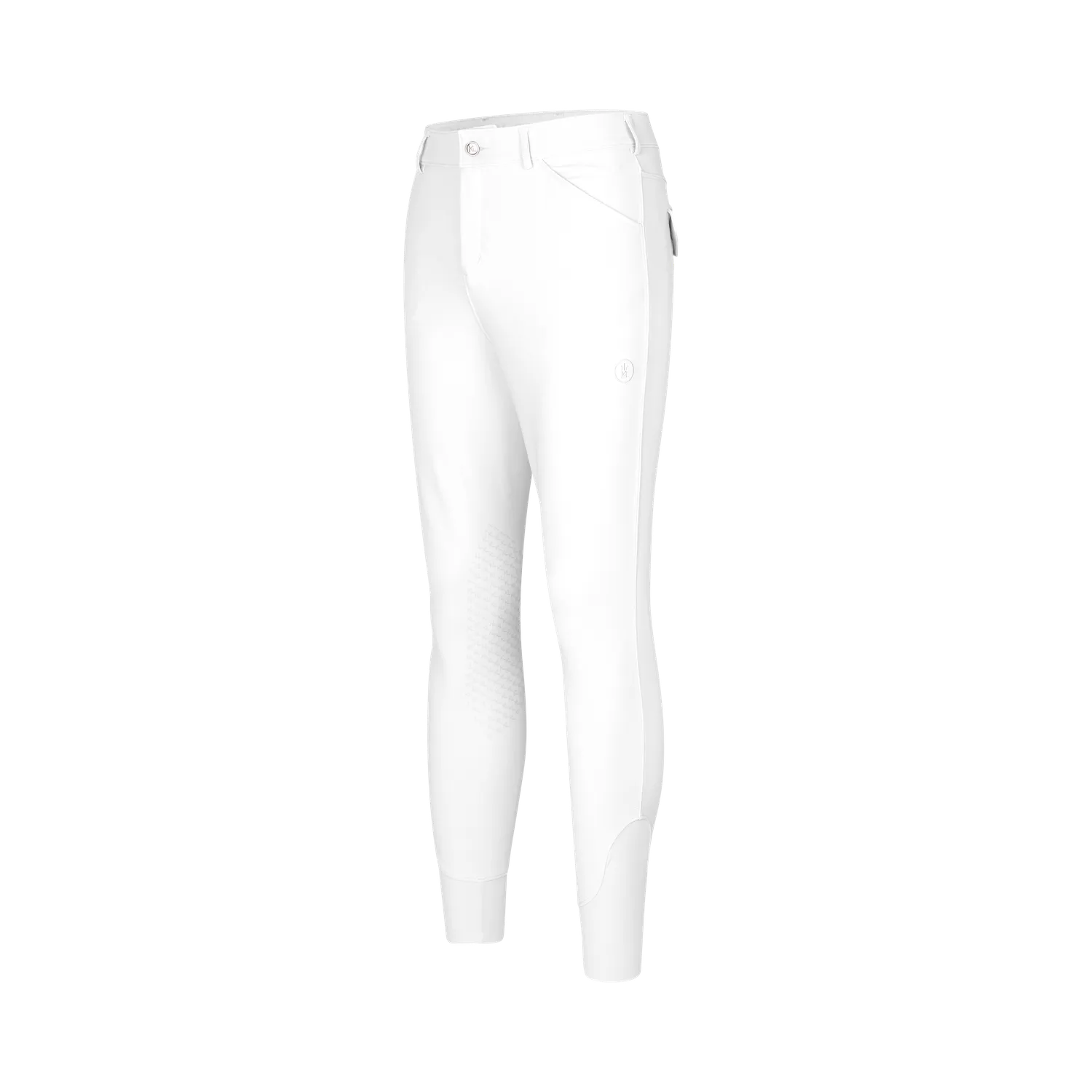 Kingsland KLKent full-grip ridebukser herre hvid