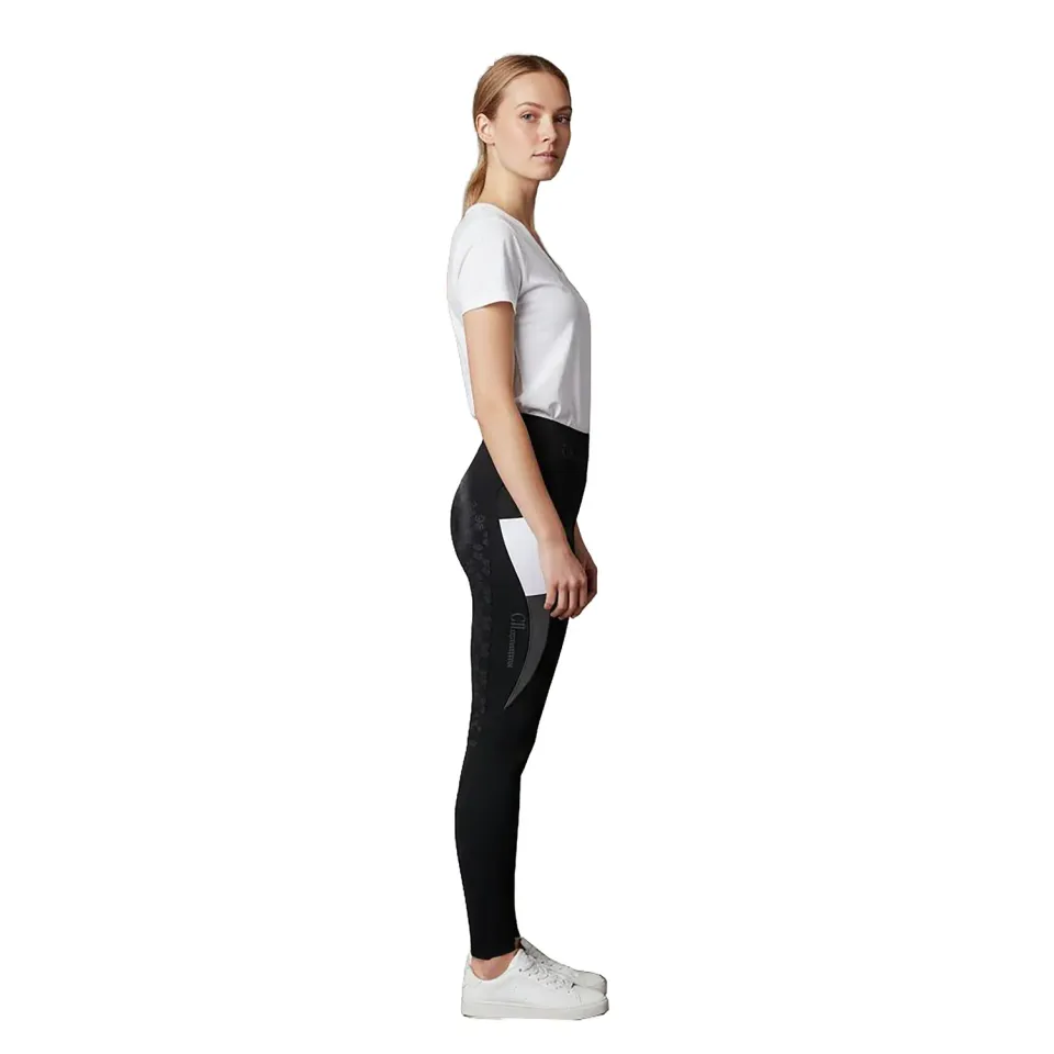 C2E Glendale ridetights dame sort kompression
