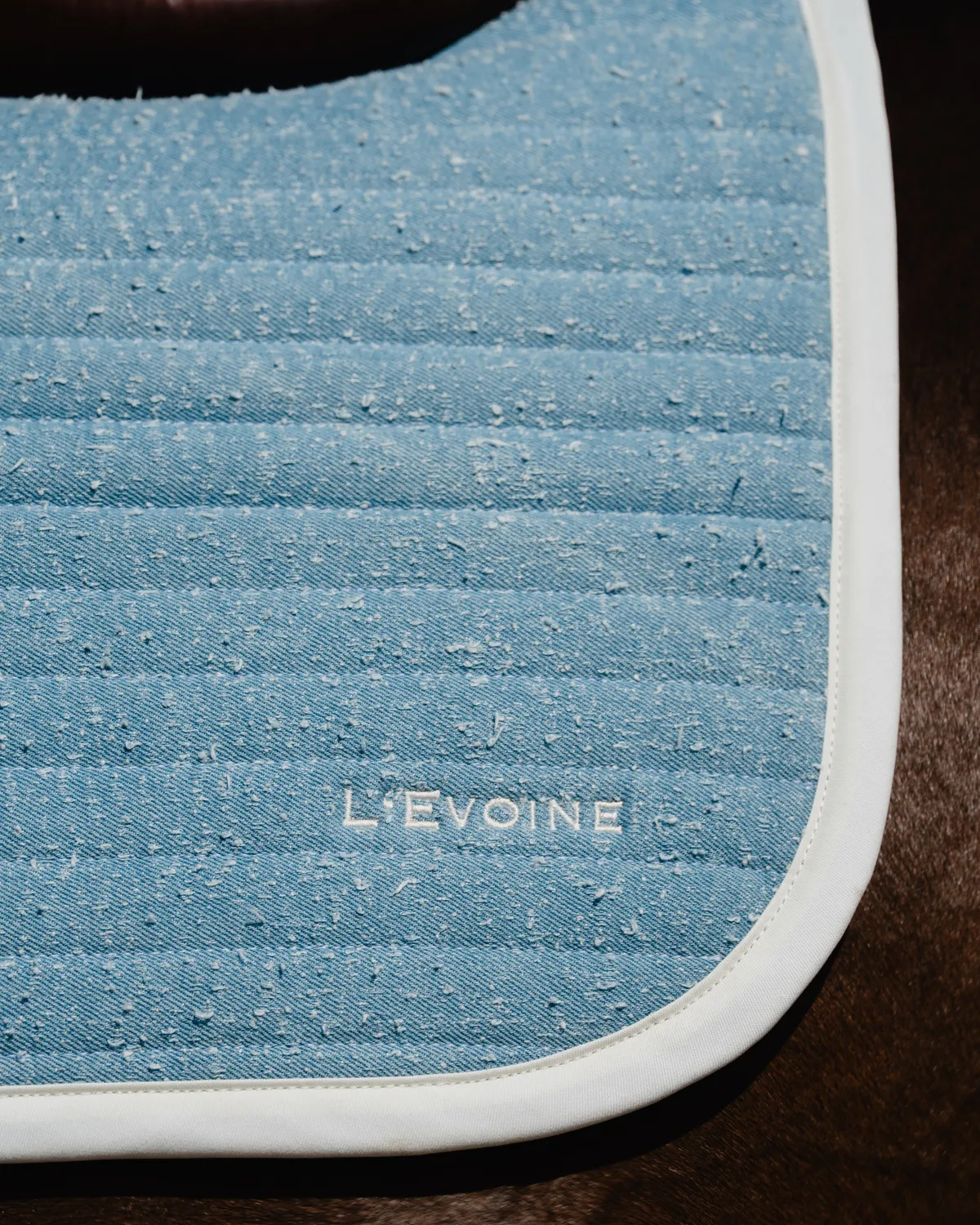 L'Evoine Double Padding Denim Edition springsadelunderlag midnight