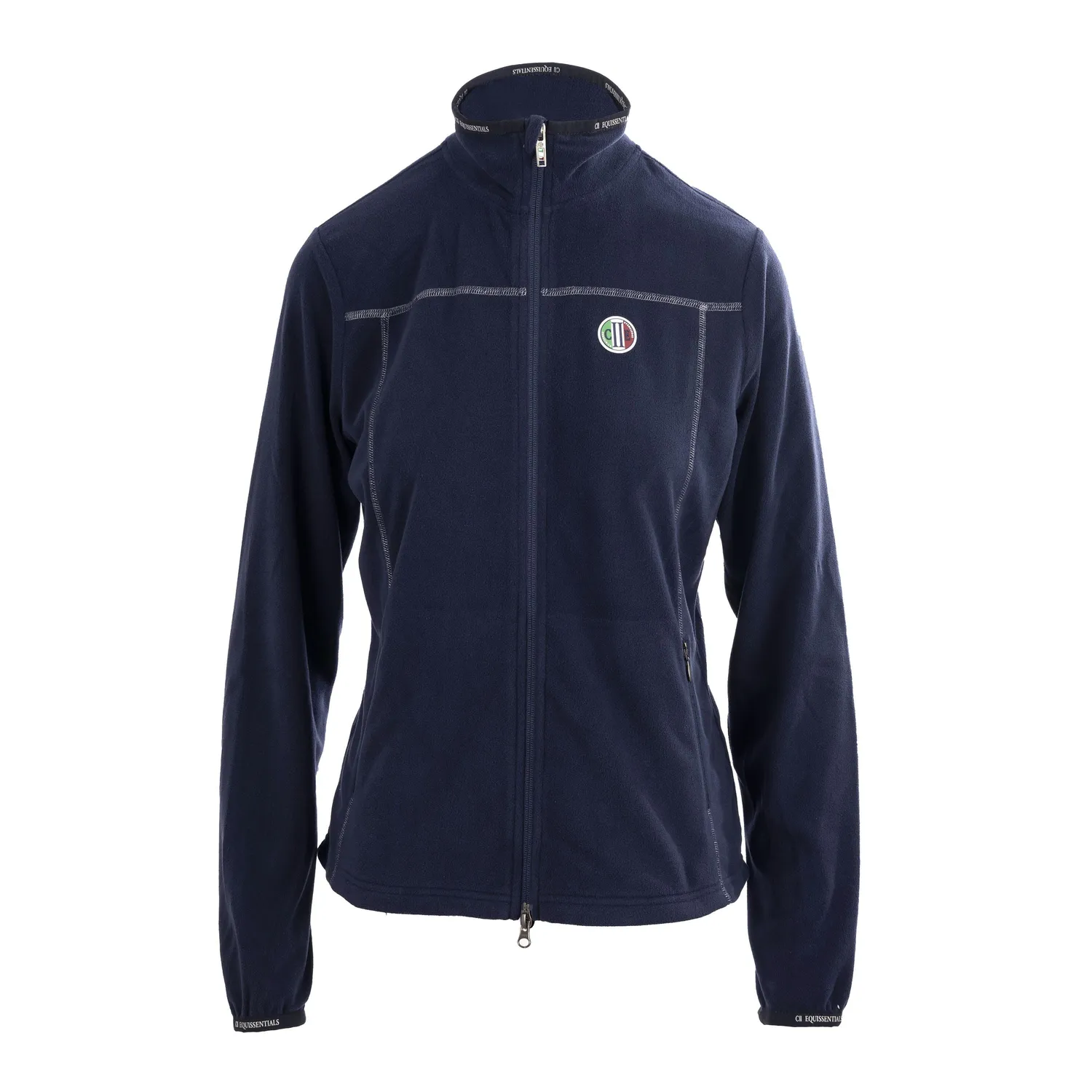 C2E Equestrain Capistrano fleecejakke navy genbrug