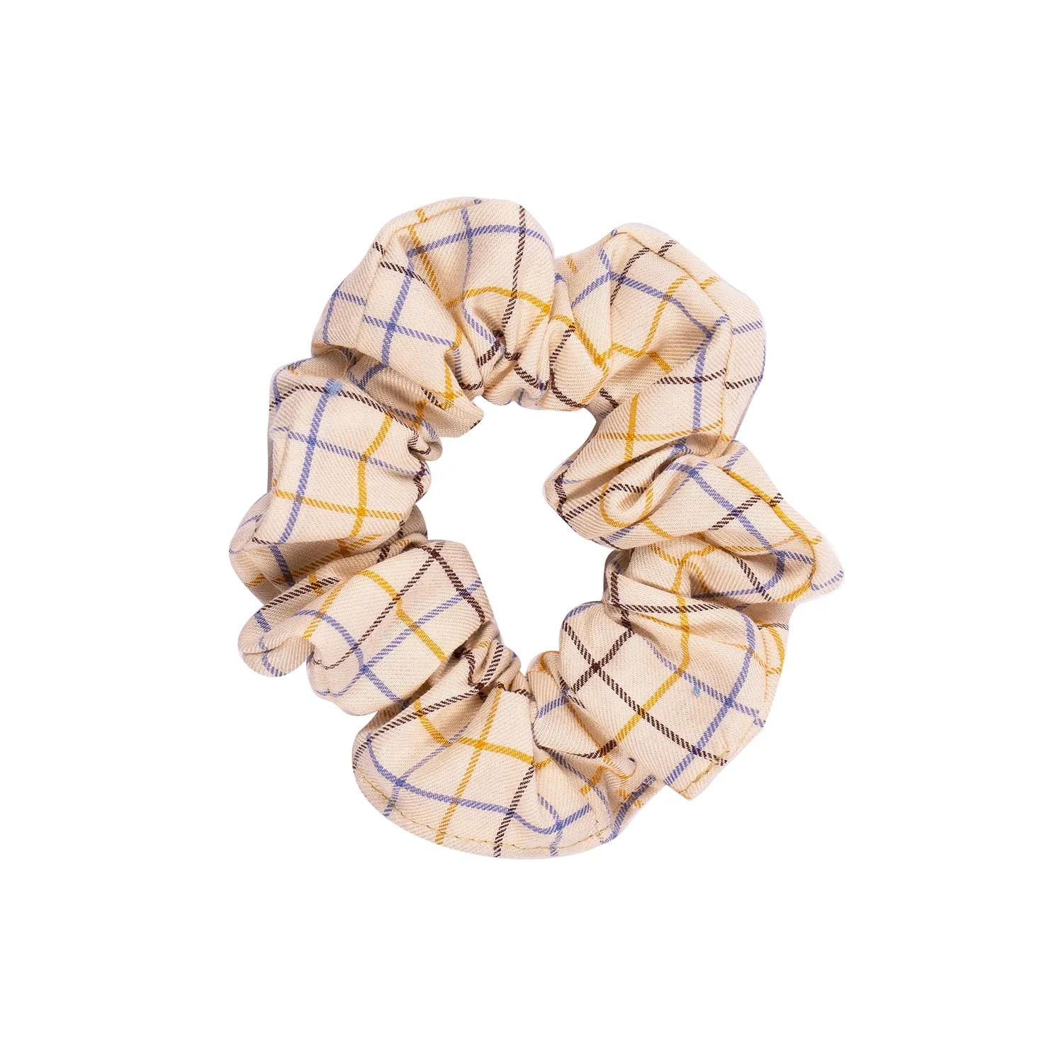 Racesafe Check Scrunchie hårelastik ternet