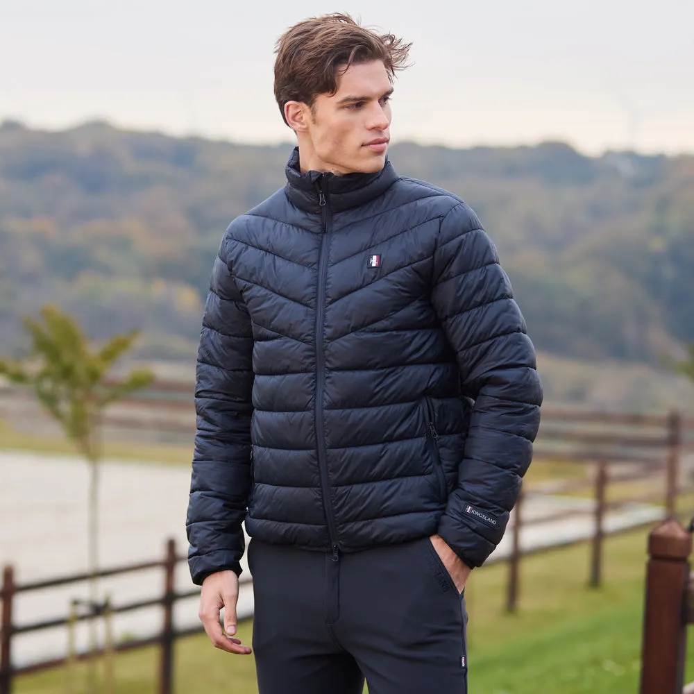 Kingsland Classic Packable Quilted herrejakke navy quiltet
