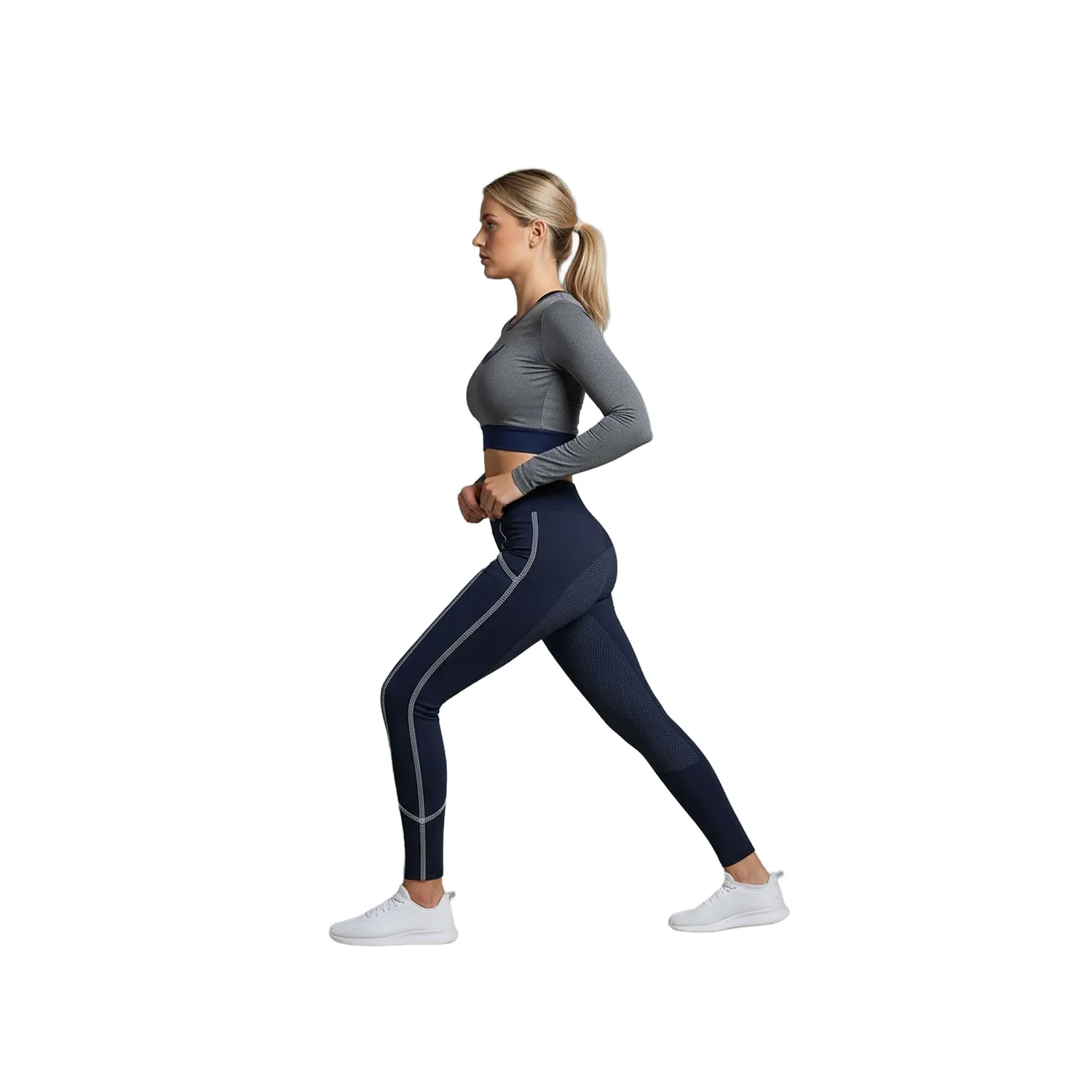 C2E Guadalupe ridetights navy fullgrip topo