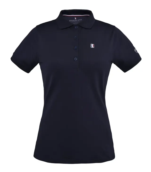 Kingsland Classic polo dame navy piqué