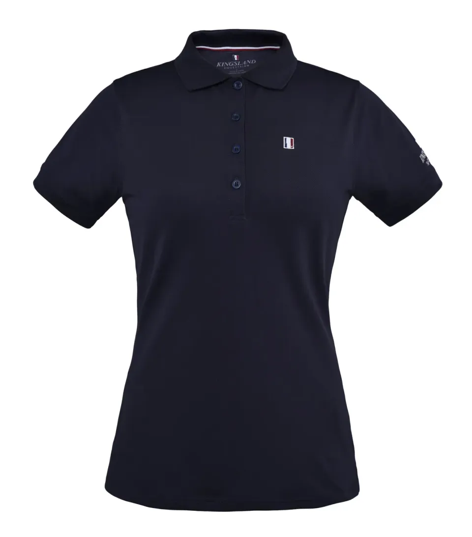 Kingsland Classic polo dame navy piqué