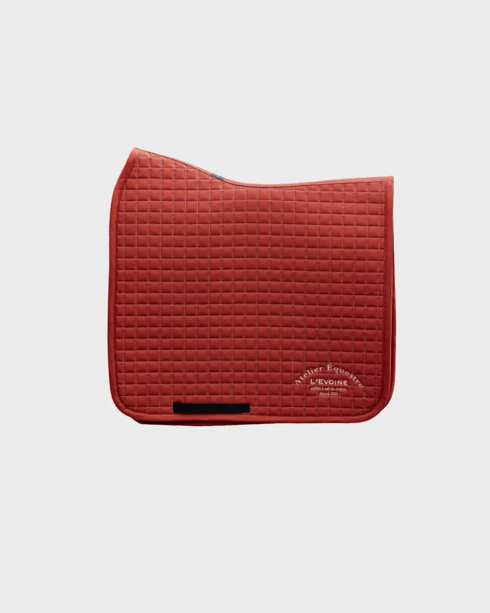 L'Evoine Dressage Saddle Pad underlag bomuld
