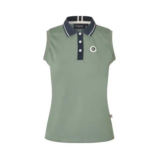 Kingsland KLlaura ærmeløs polo navy M – åndbar