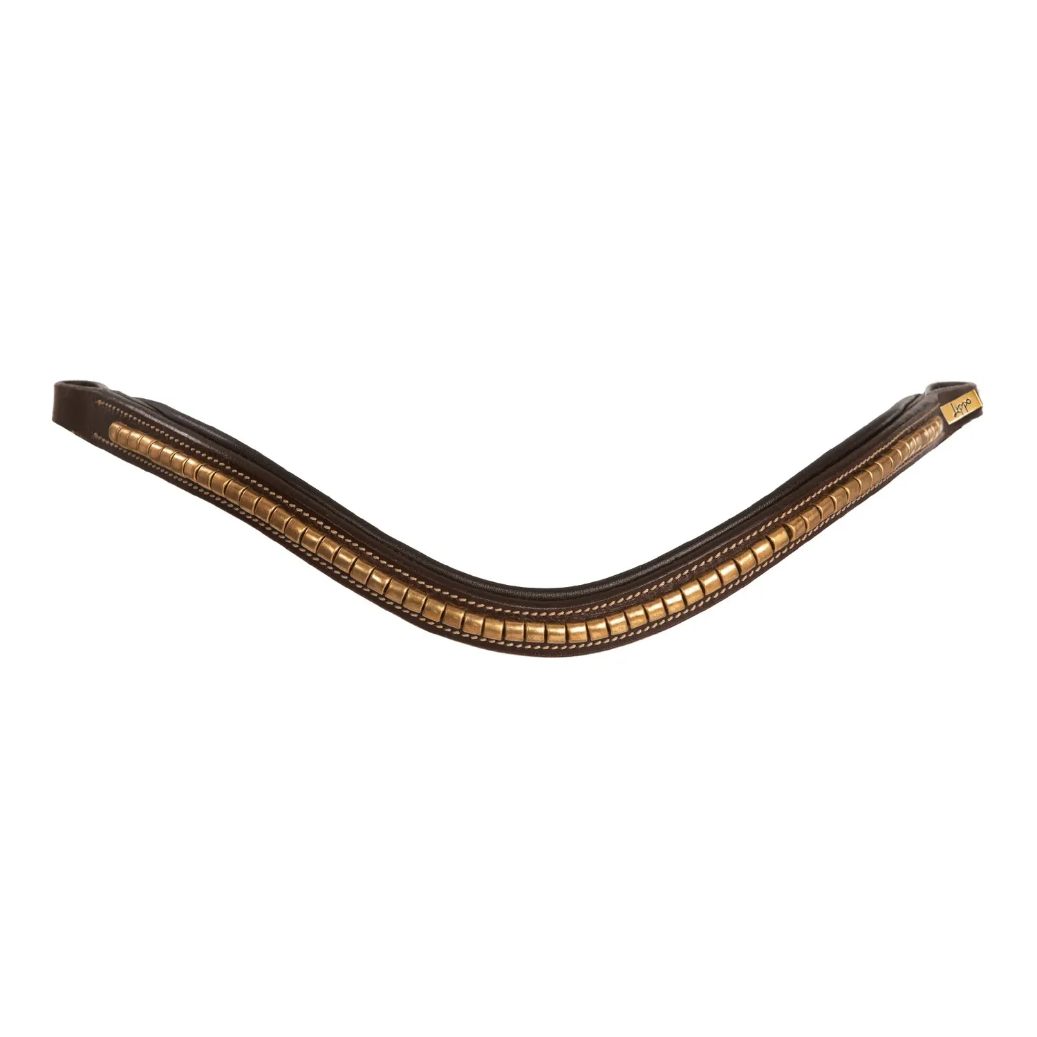 Källquist Lippo Basic Preston Fancy träns sort full messing