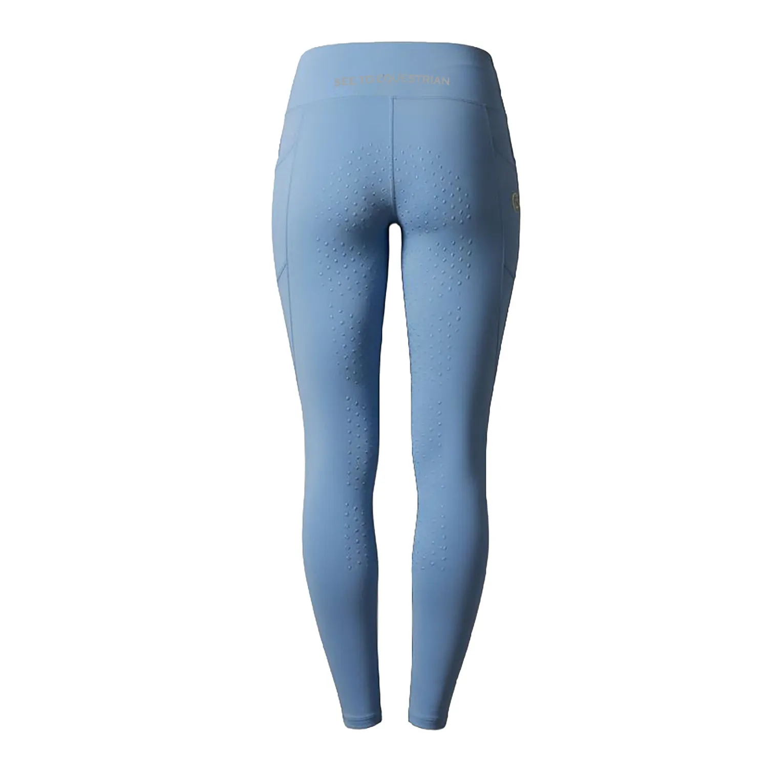C2E Waterloo Ladies FG Solid ridetights placid blue full-grip