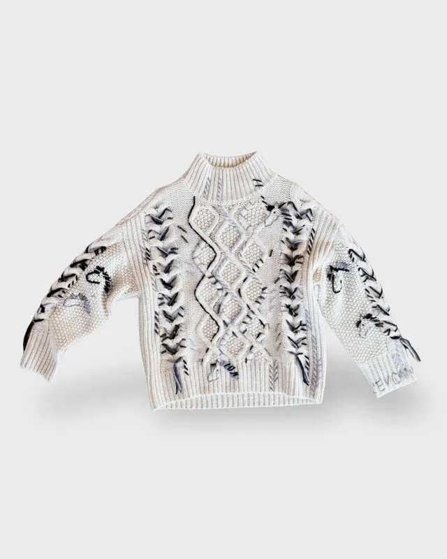 L'Evoine Wild Grace pullover alpaka S/M
