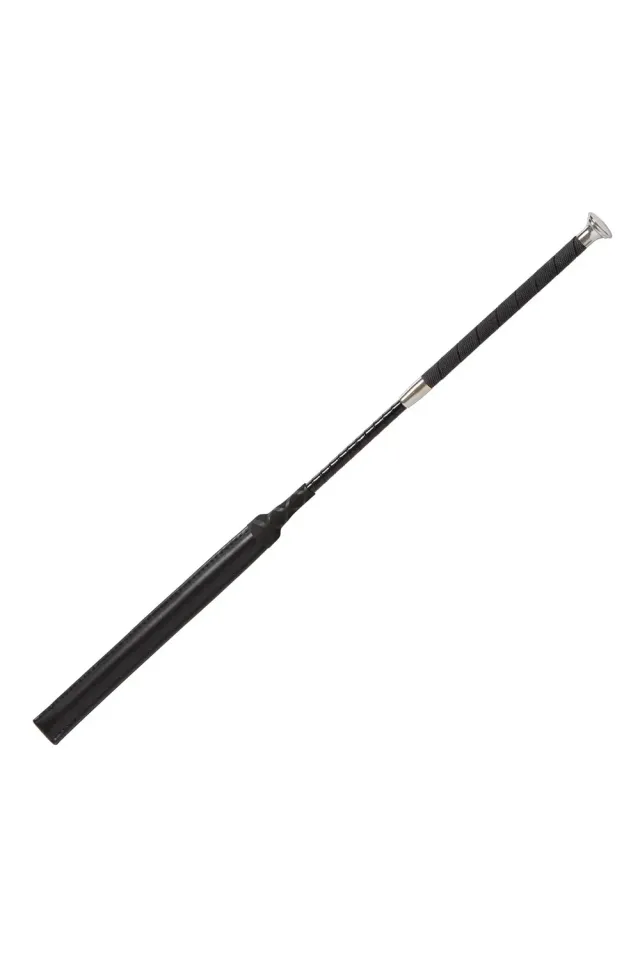 Racesafe Slim Grip springpisk sort 66 cm