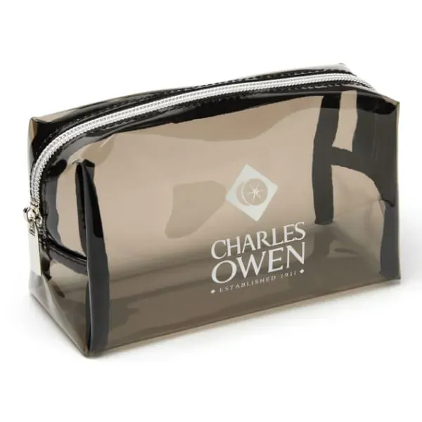 Charles Owen Cosmetic toilettaske transparent
