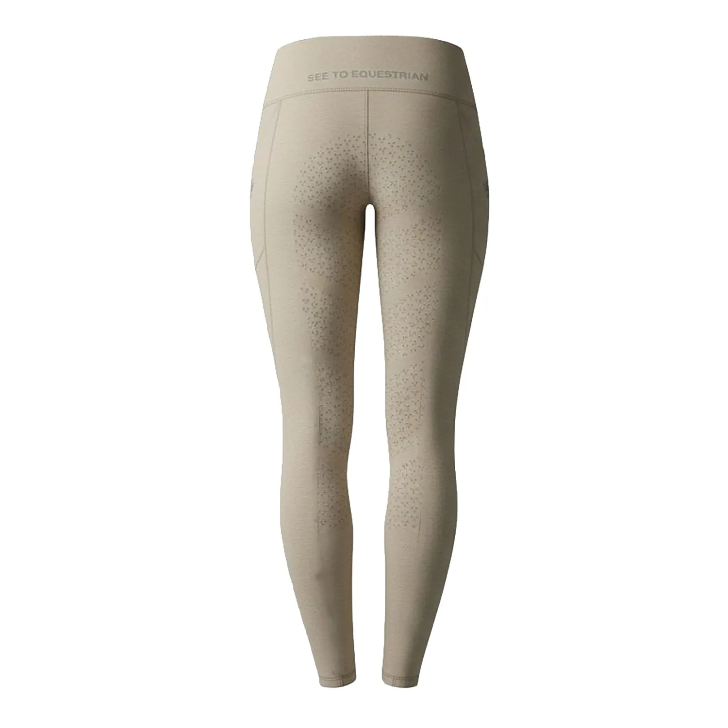 C2E Waterloo ridetights dame beige fullgrip