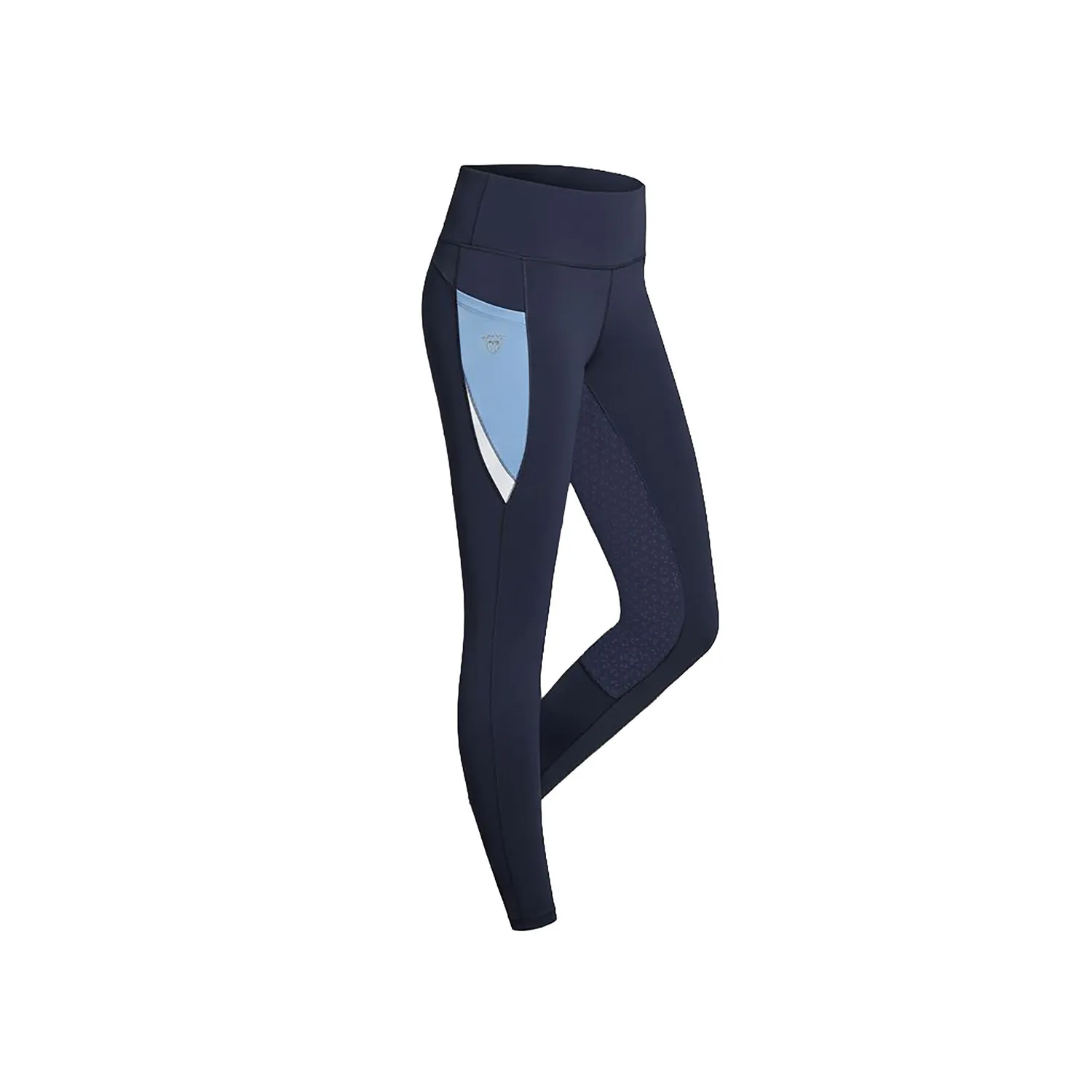 C2E Bridge ridetights full grip navy colorblock