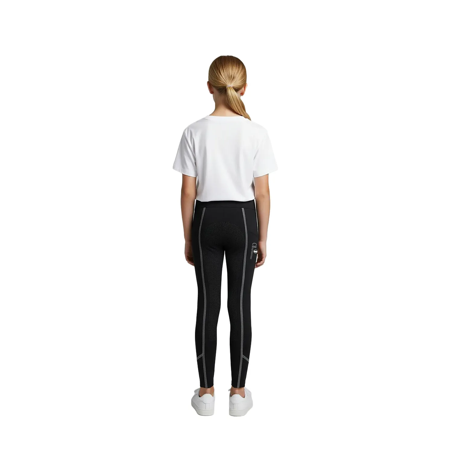 C2E Guandalupe ridetights sort pige fullgrip