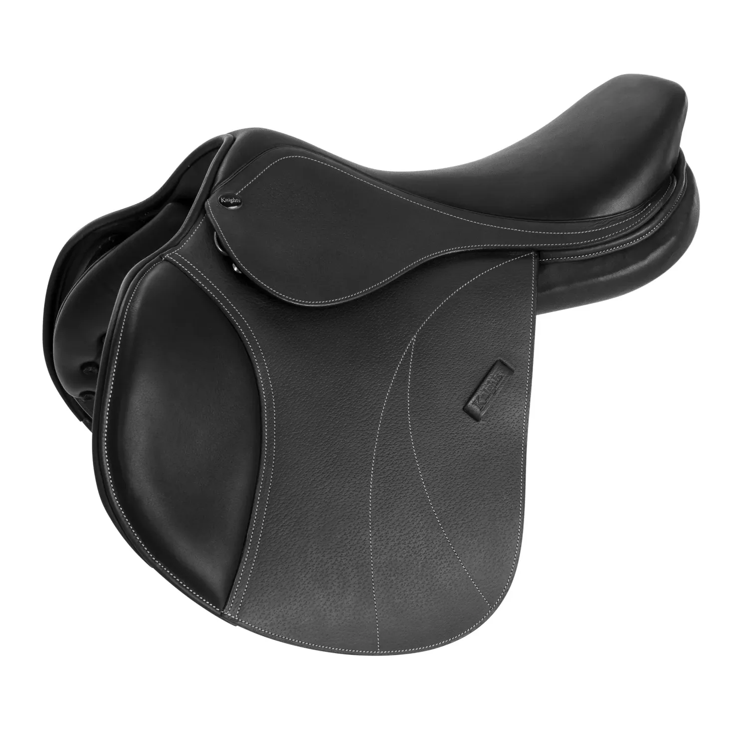 Källquist Knights Avalon springsadel sort 17" kalveskind