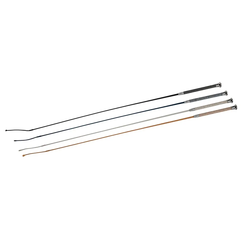 Källquist dressurpisk Bling sten sort 120 cm glasfiber