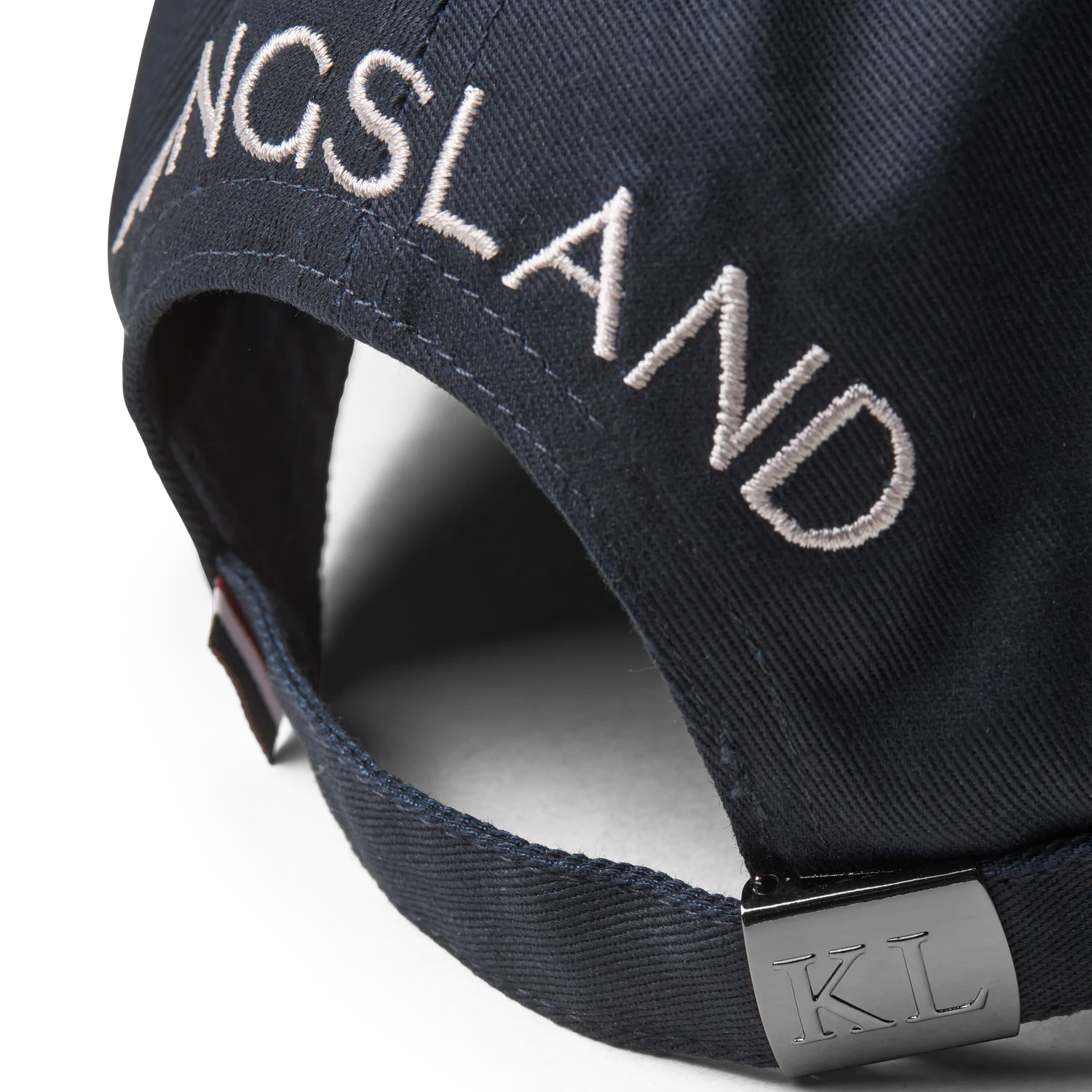 Kingsland Classic logo kasket Navy bomuld