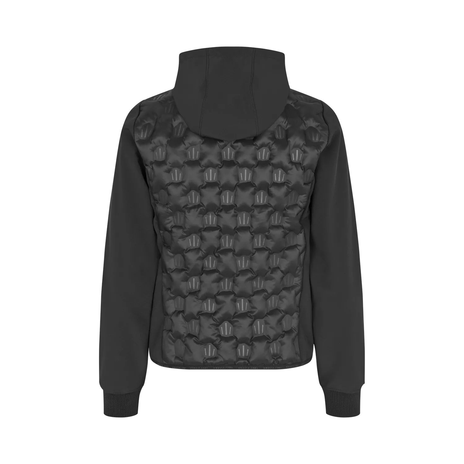 Kingsland KLNova hybrid ridejakke sort isoleret