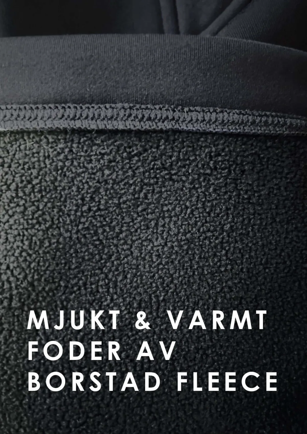 Lope The Flow Winter ridebukser sort med fleece