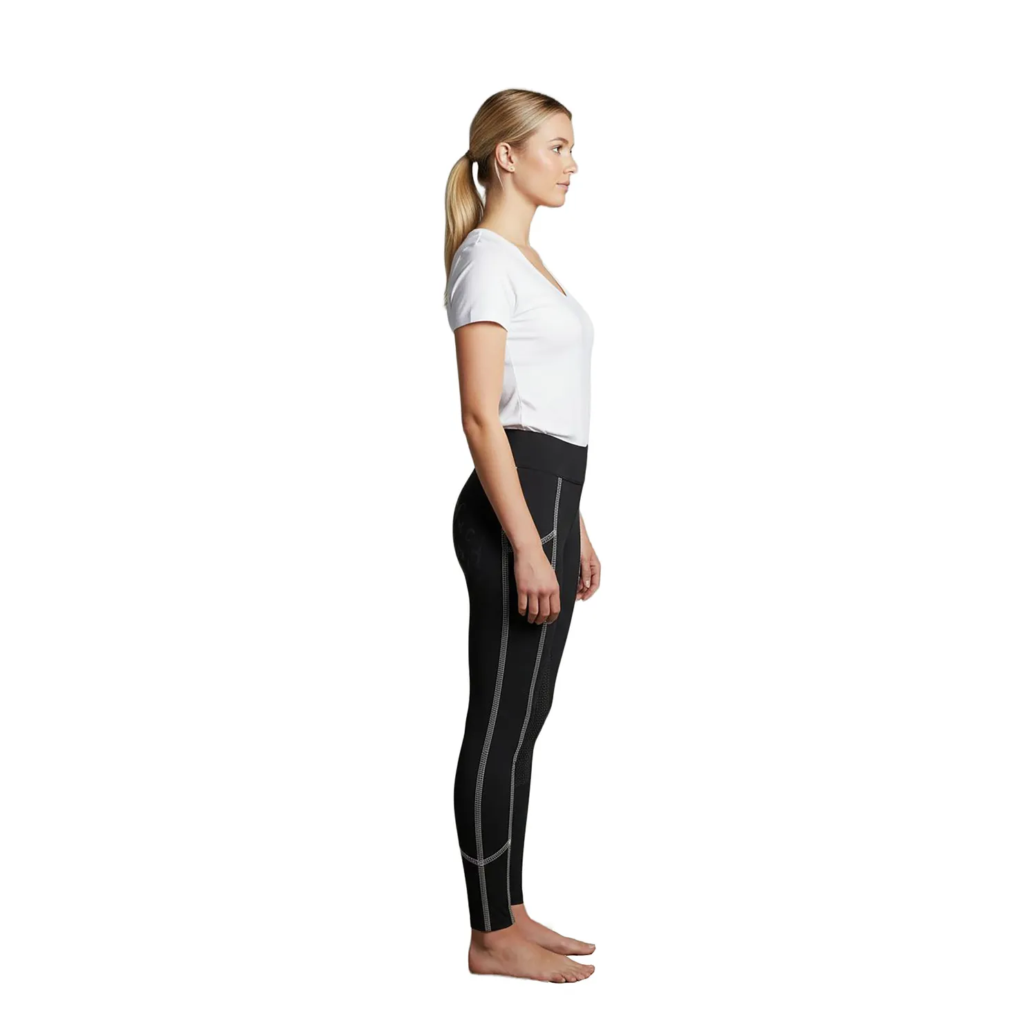 C2E Guadalupe ridetights sort fullgrip dame