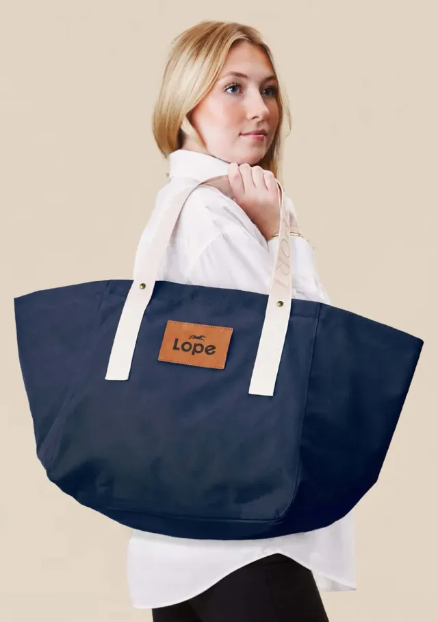 LOPE Tote staldtaske midnight blue 900D
