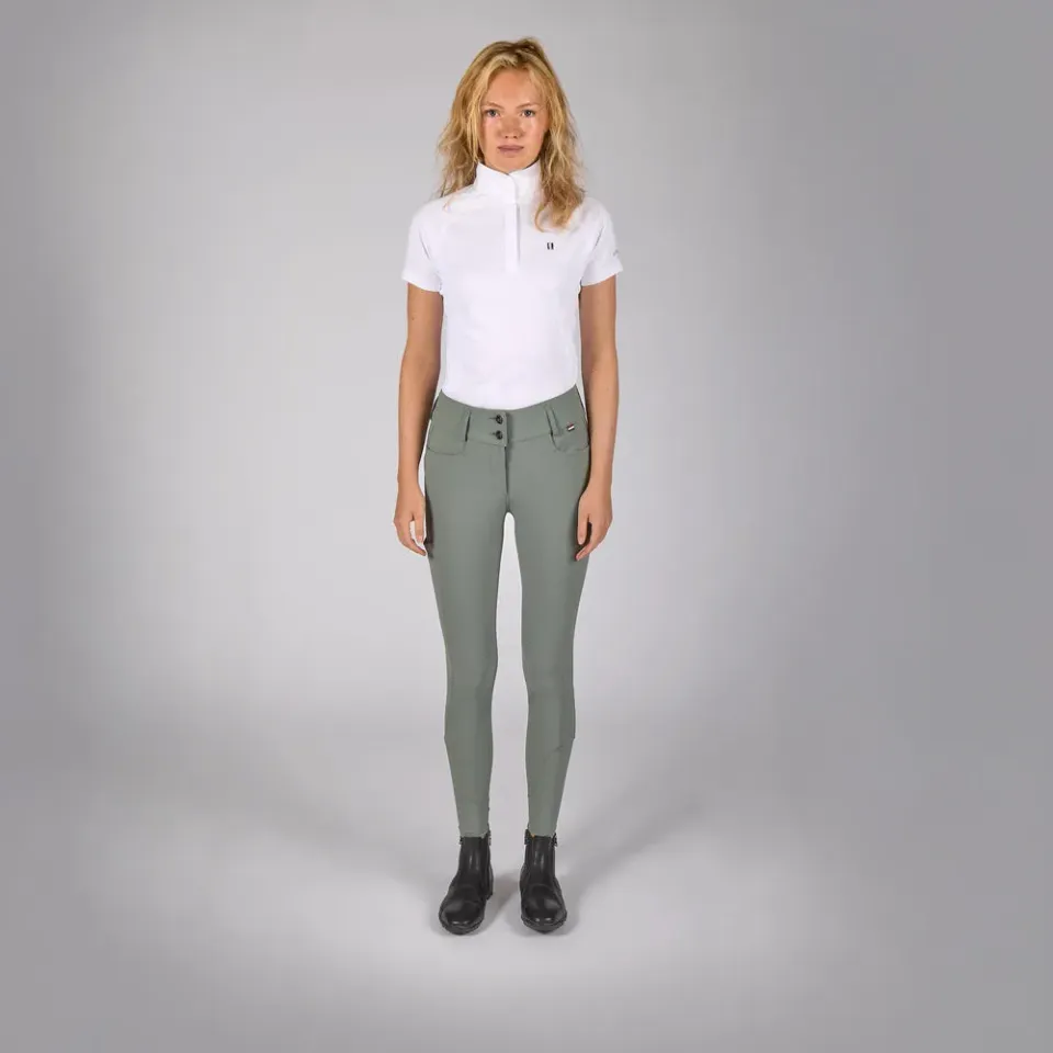 Kingsland KLKira H Shape Regular F-Grip ridebukser blå 38