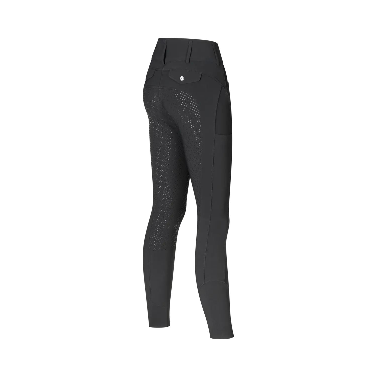 Kingsland KLKimi A-Shape ridebukser full-grip sort