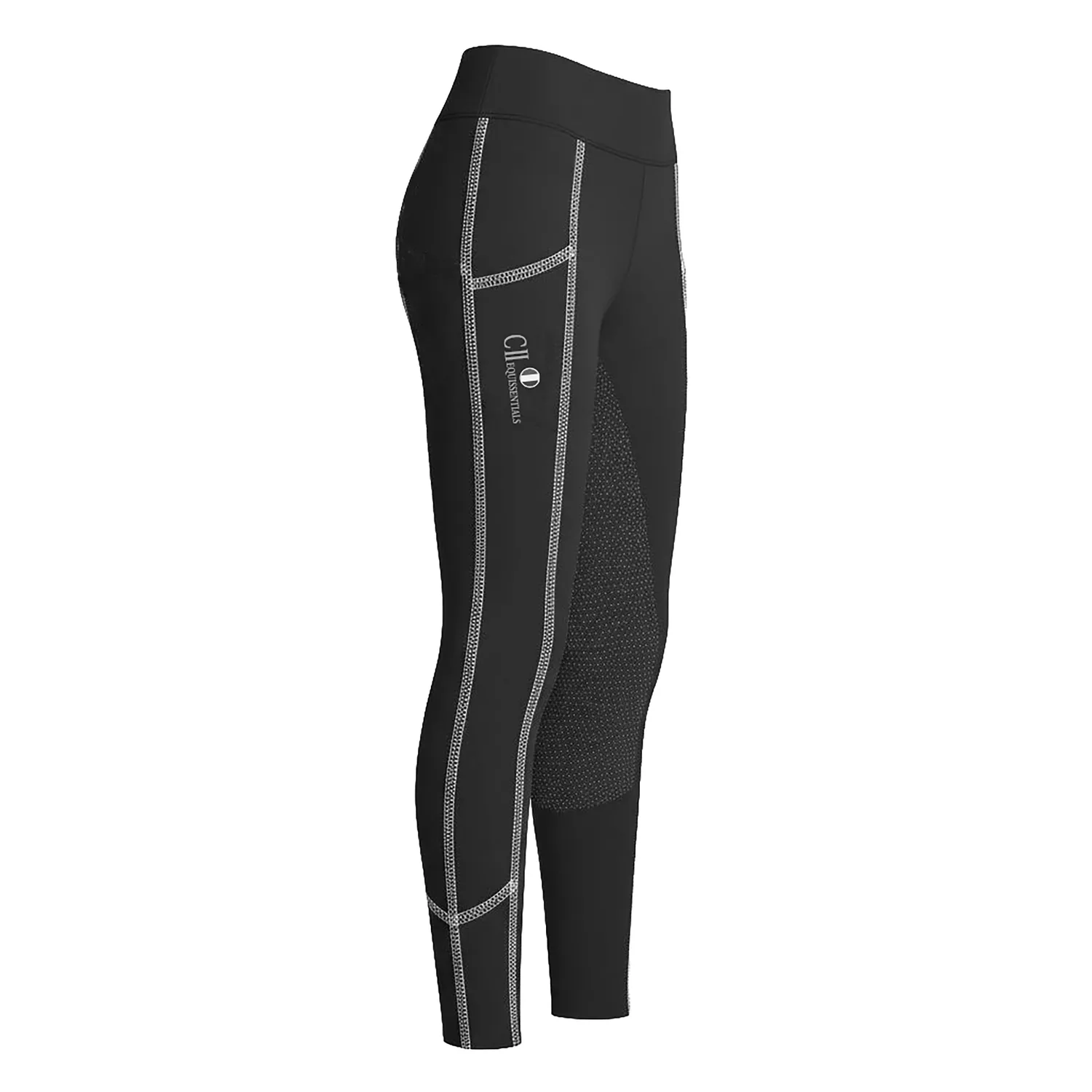 C2E Guadalupe ridetights sort fullgrip dame