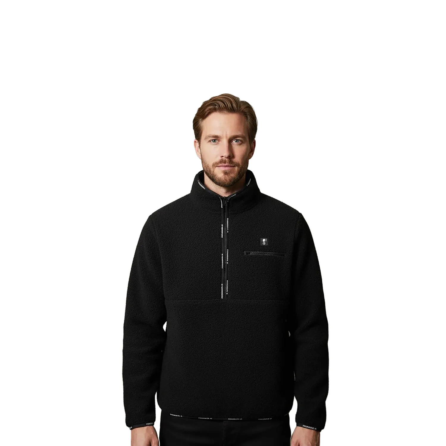 C2E Sacramento sherpa fleece pullover sort
