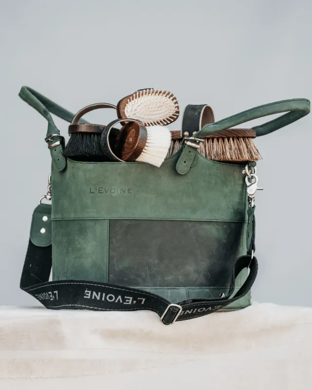 L'Evoine Le Baquet strigletaske italiensk læder 35 cm