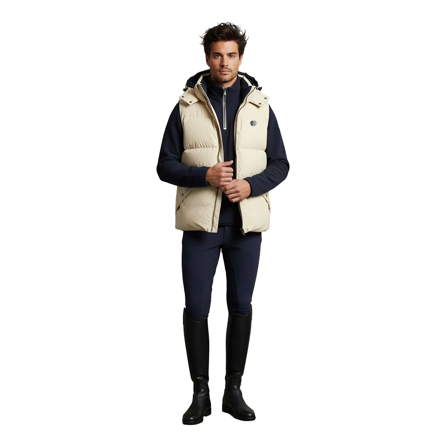C2E Ventura Bodywarmer Beige - Ridevest Unisex