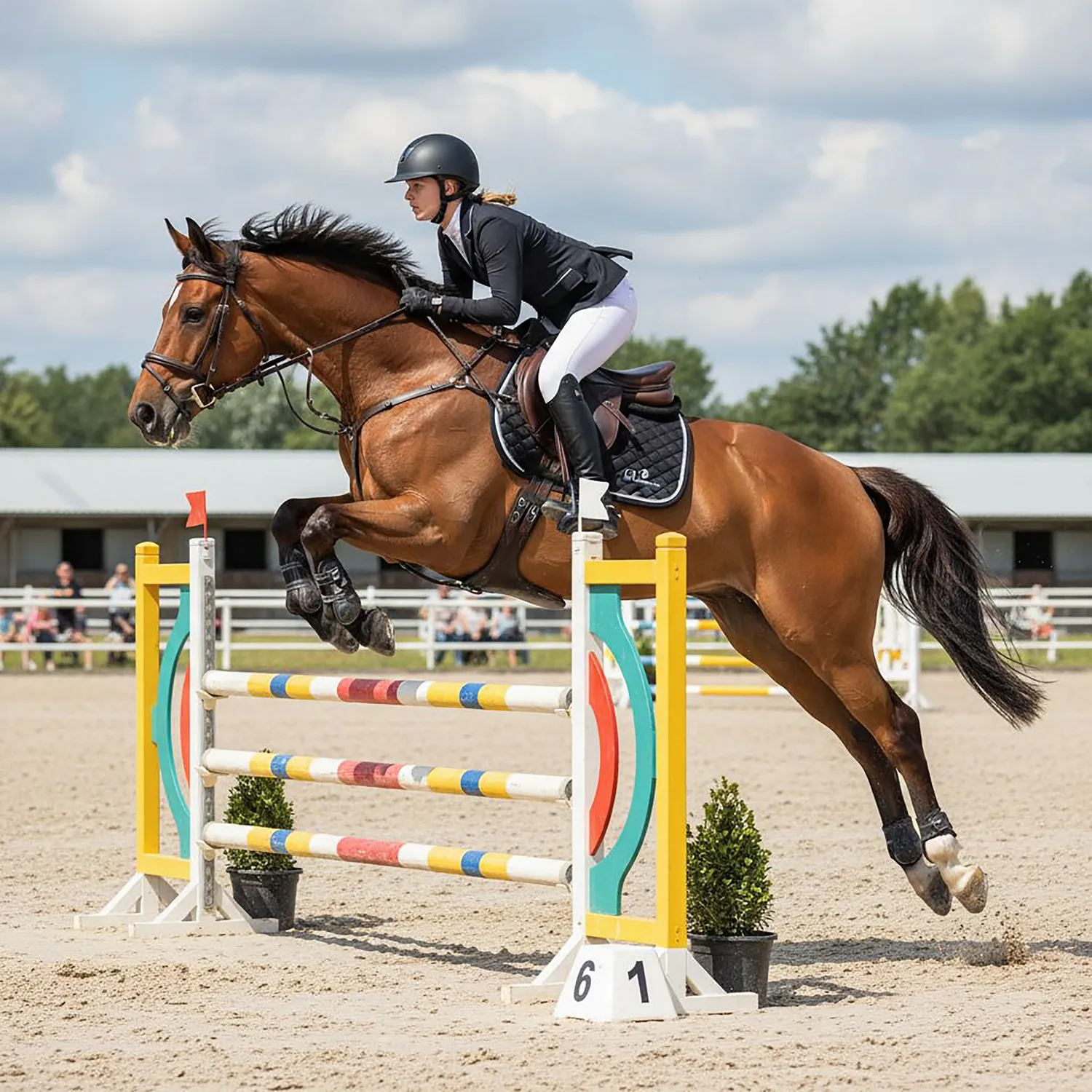 C2E Sorrento Springunderlag jumping sort