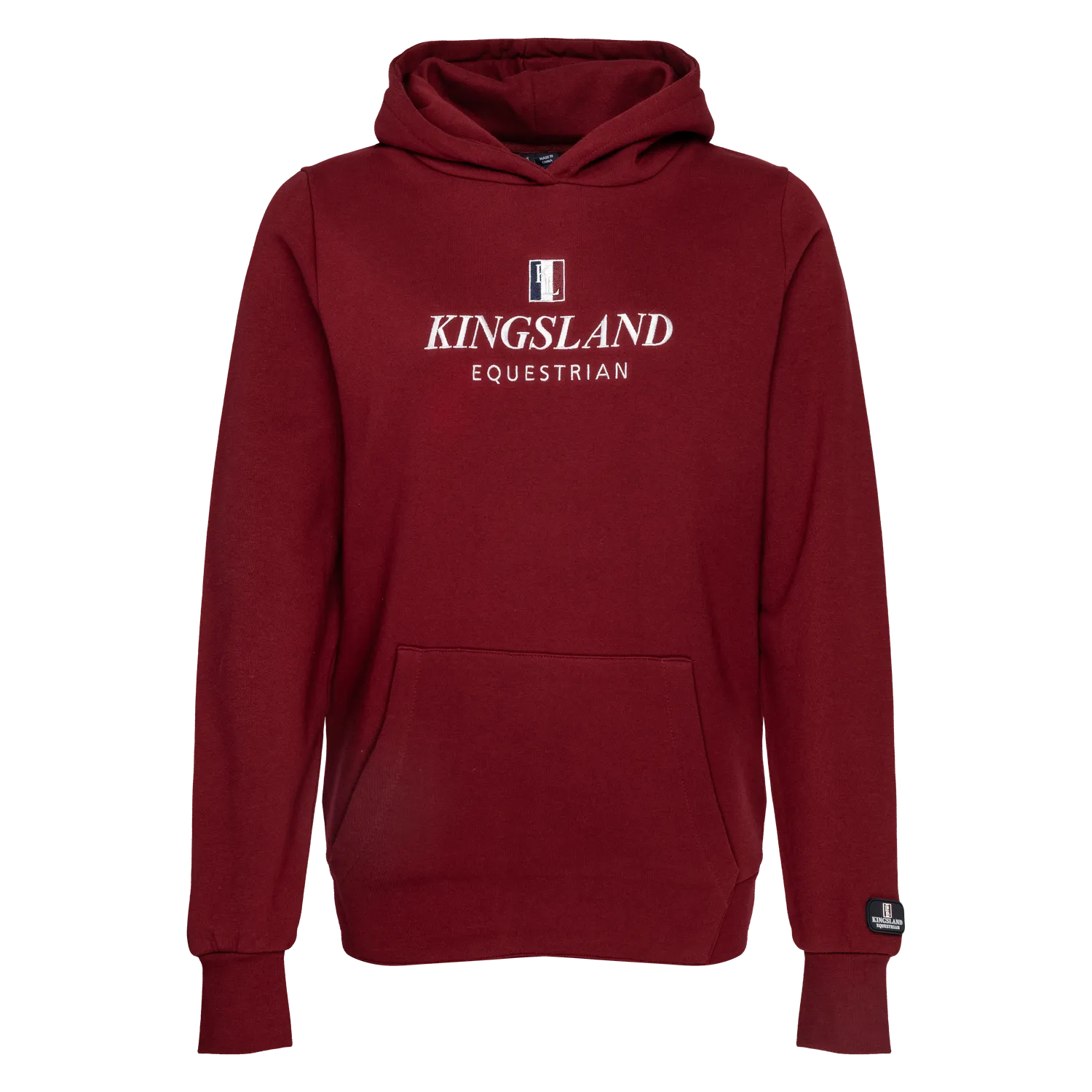 Kingsland Classic Sweat Junior hættetrøje Navy blød