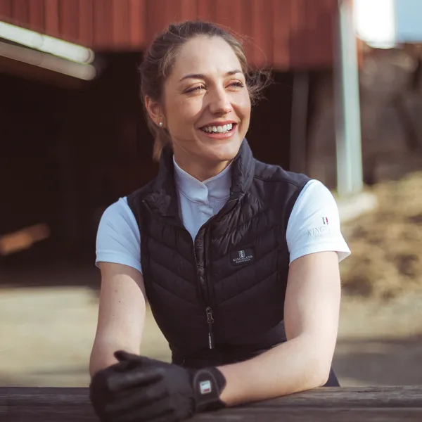 Kingsland Classic bodywarmer dame navy vindtæt