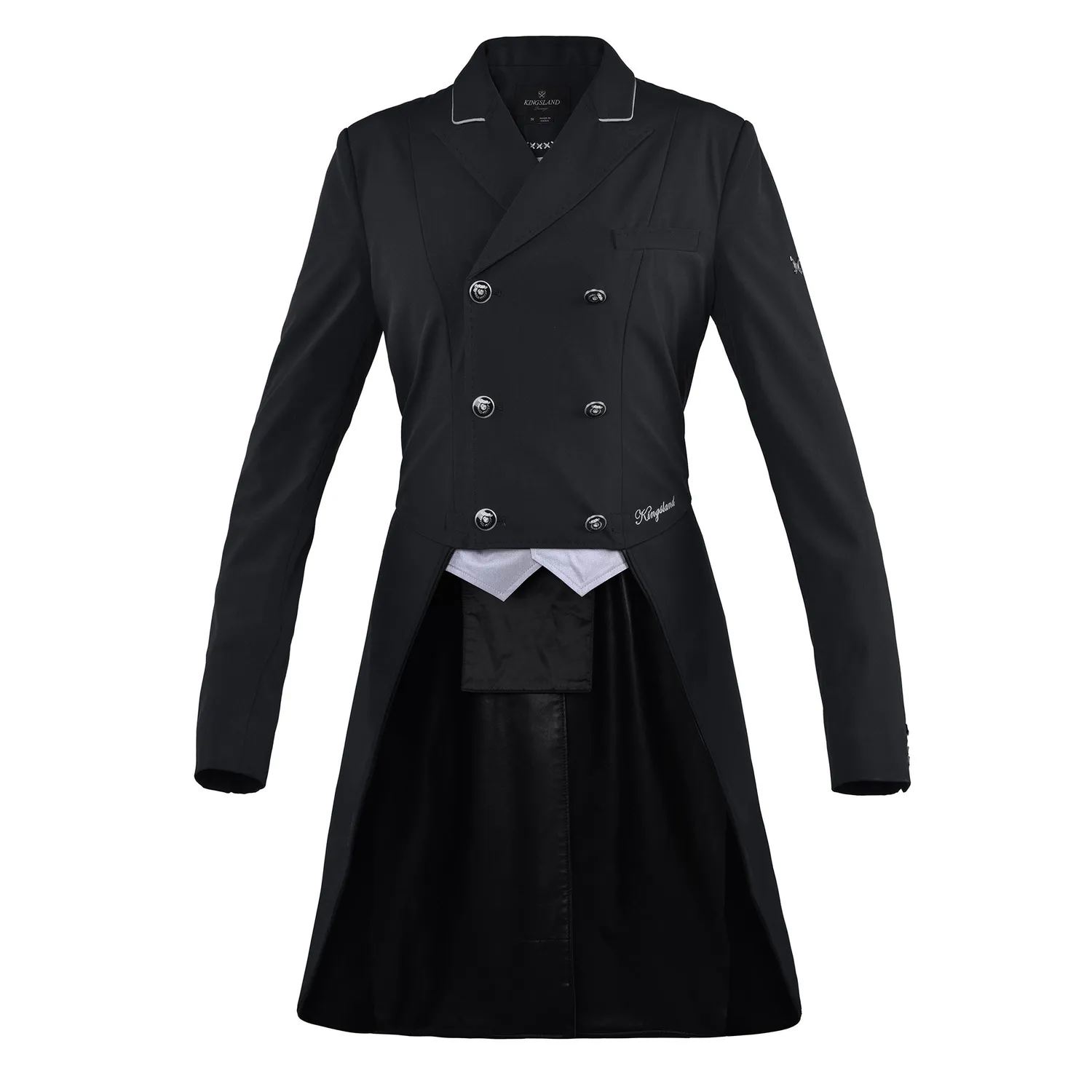 Kingsland Classic Donatella stævnejakke Navy 2-vejs stretch