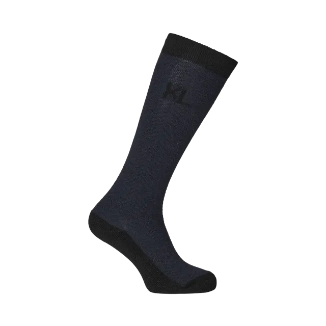 Kingsland KLAudrey ridestrømper uldmix navy knæhøj 38/40 sæt