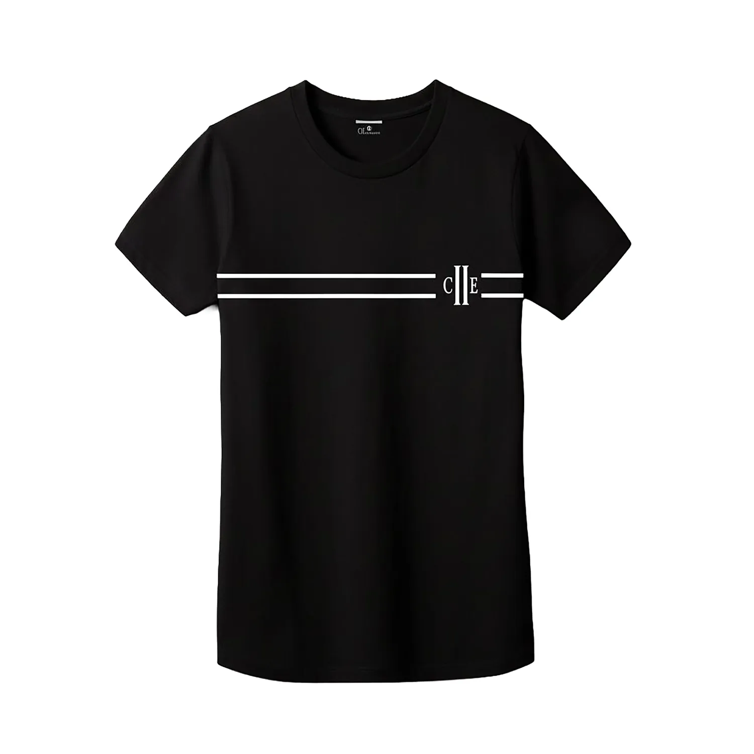 C2E Calenzano T-shirt herre sort bomuld