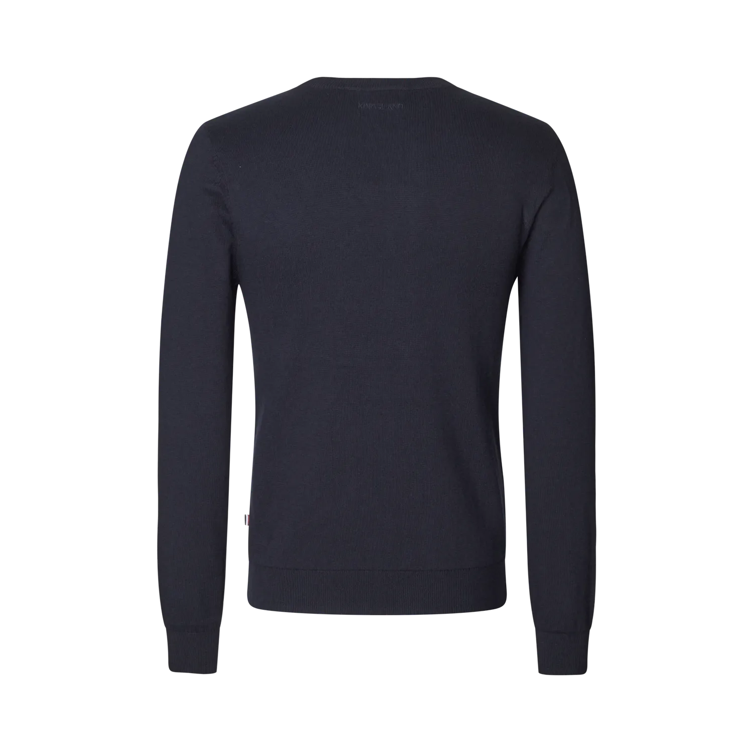 Kingsland Classic 31186 striktrøje navy bomuld cashmere