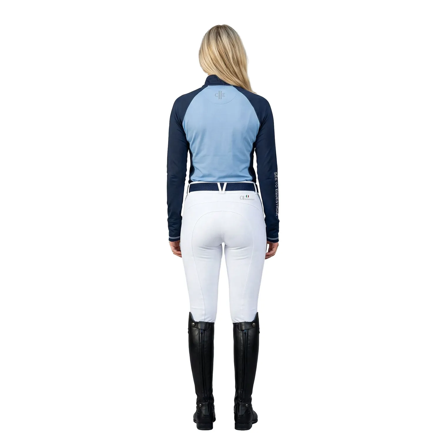 C2E Equestrain Queens Park træningstrøje navy Black Iris