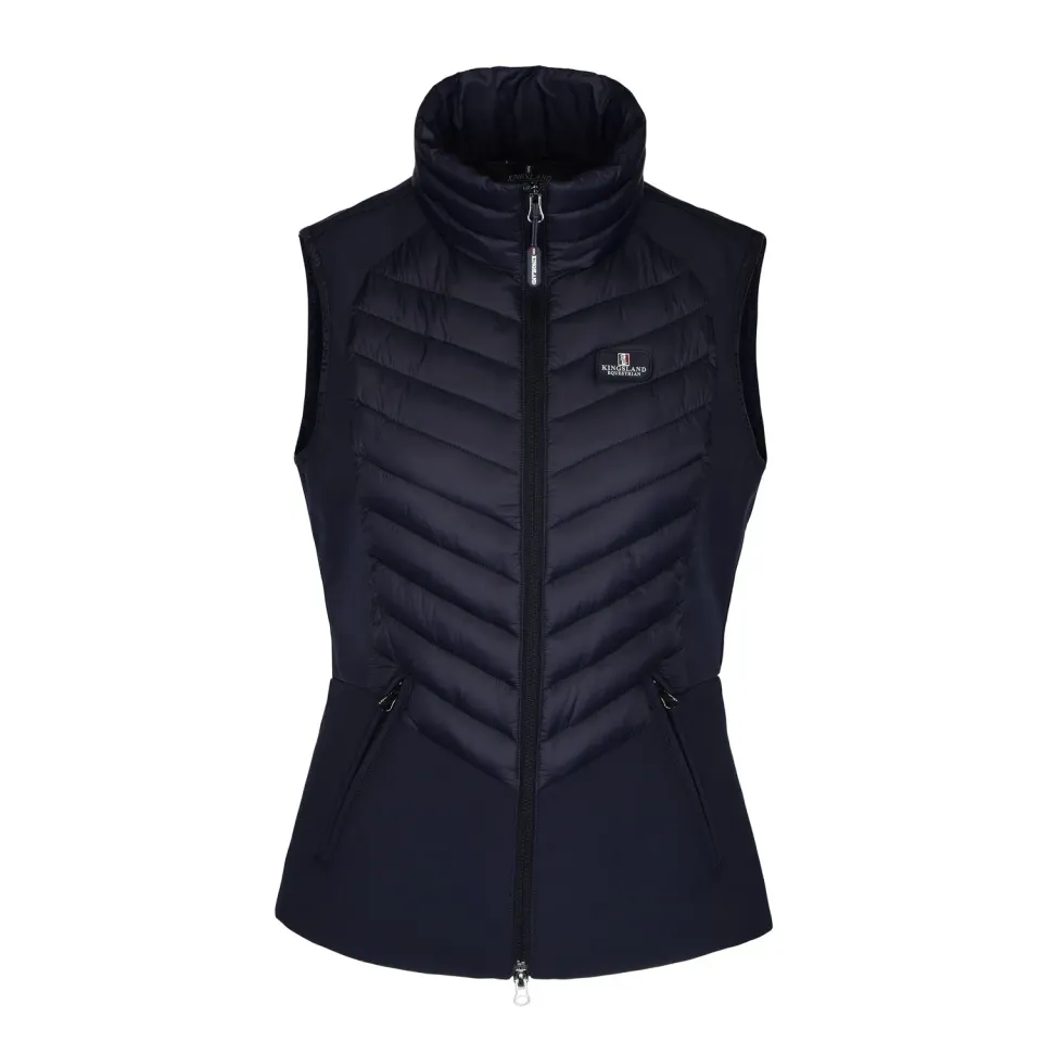 Kingsland Classic bodywarmer dame navy vindtæt